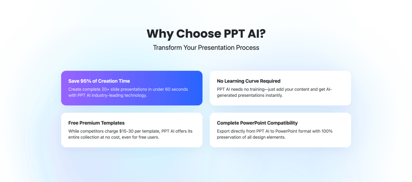 PPT.AI演示文稿生成器