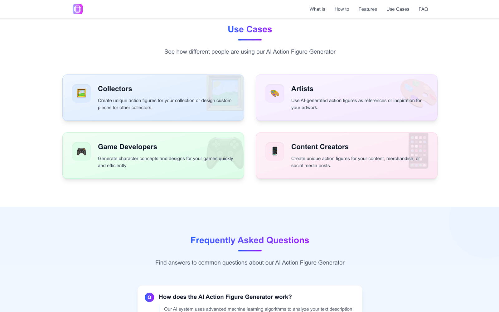 AI Action Figure Generator AI定制玩偶生成器