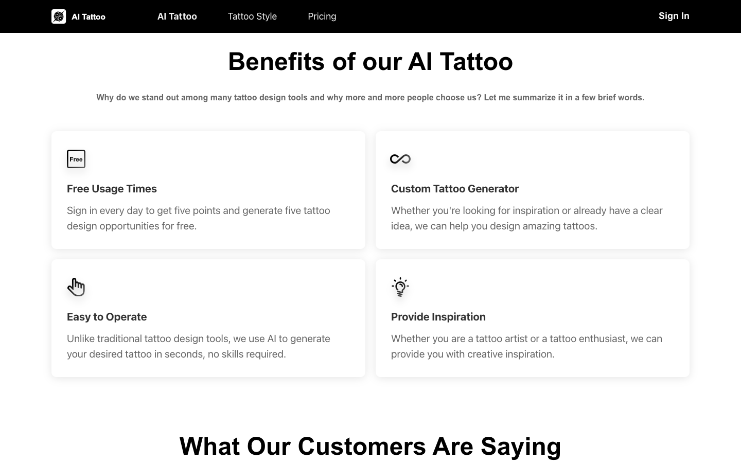AI Tattoo - AI纹身设计