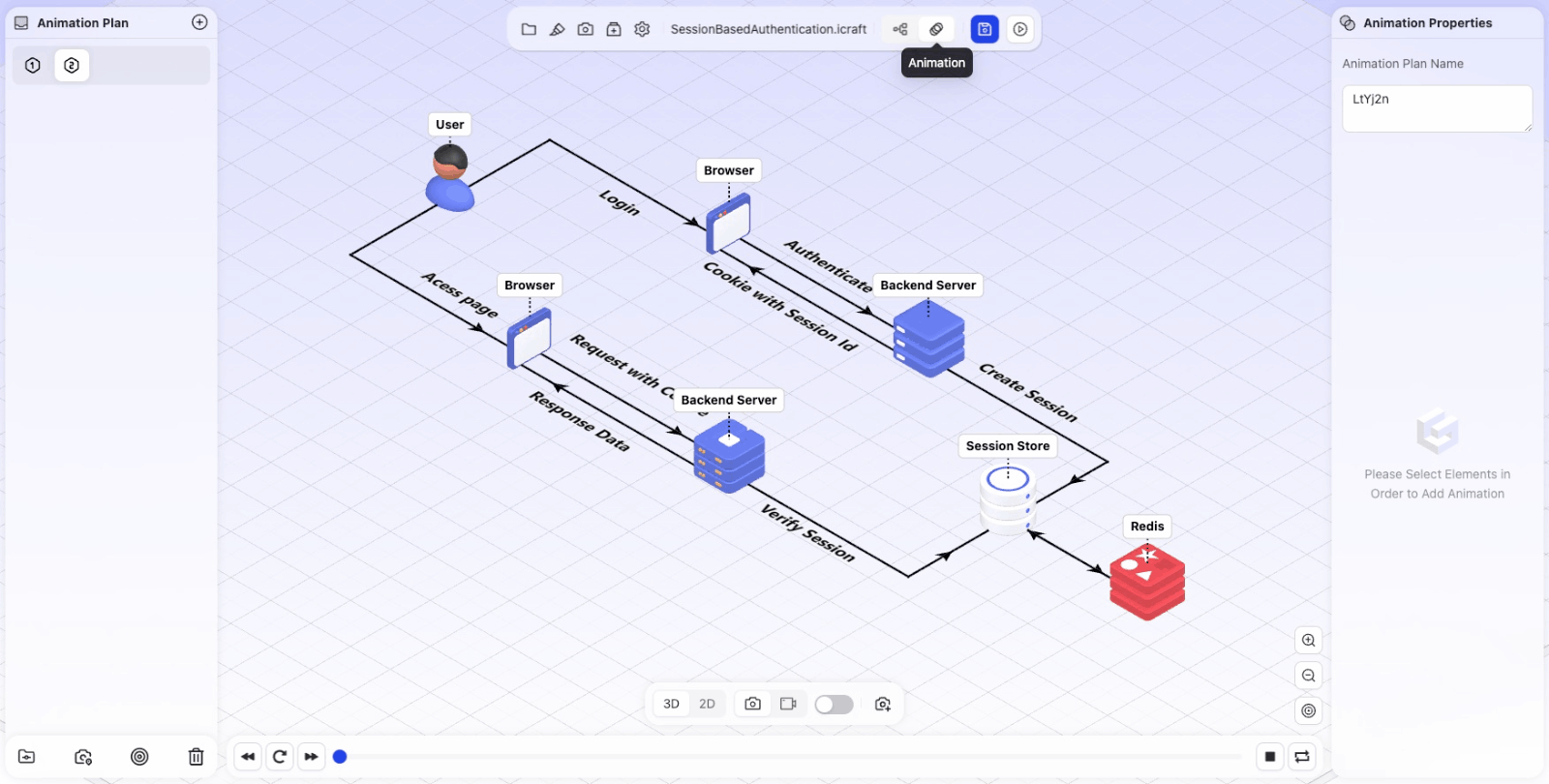 iCraft Editor - 3D架构图绘制