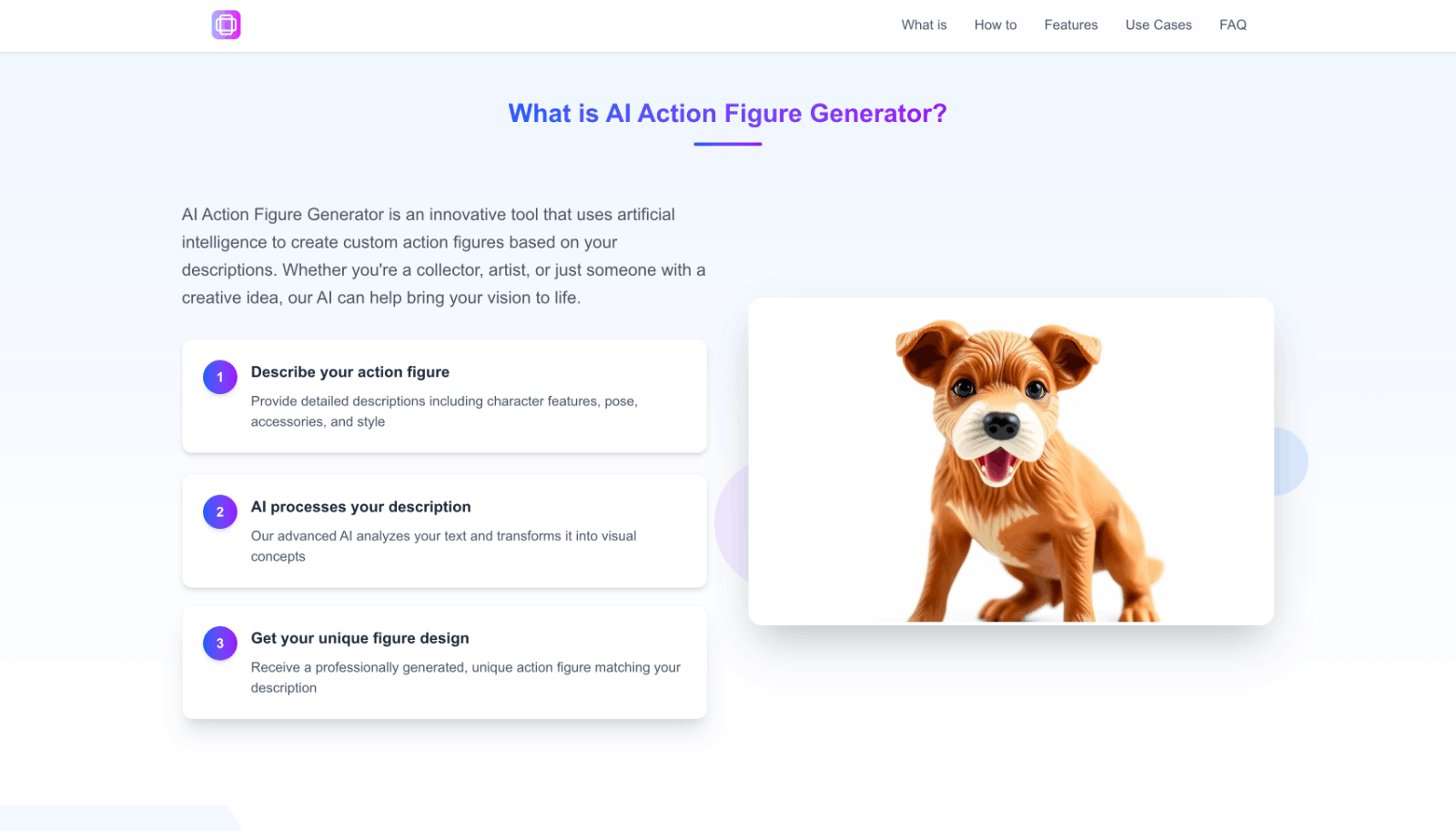 AI Action Figure Generator AI定制玩偶生成器