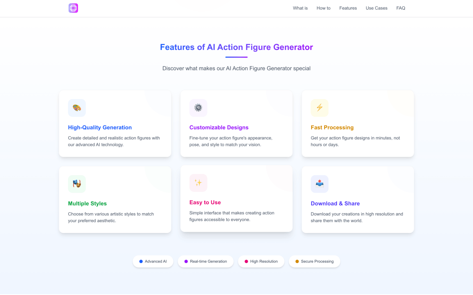 AI Action Figure Generator AI定制玩偶生成器