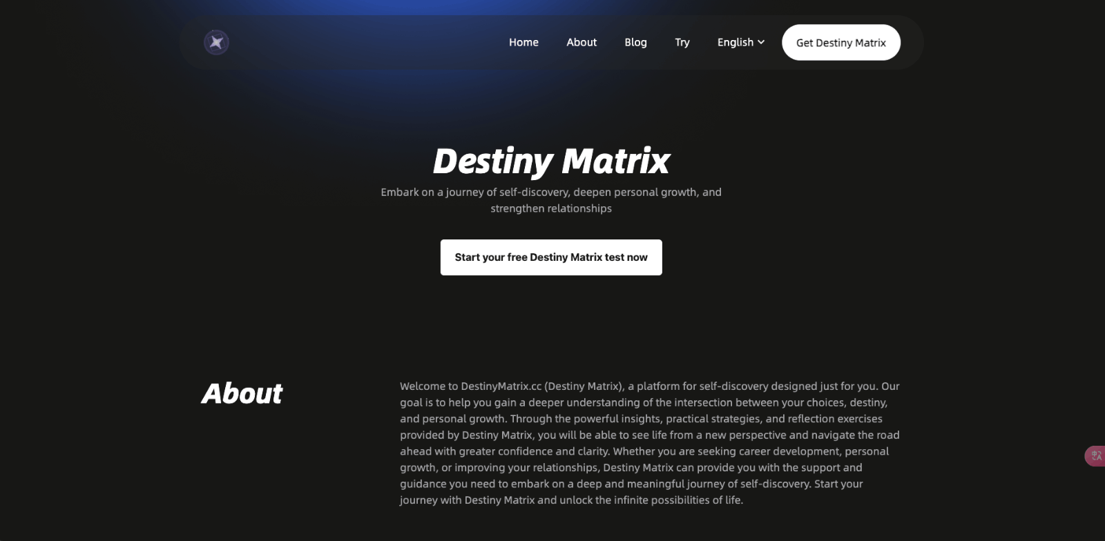 Destiny Matrix 命运矩阵