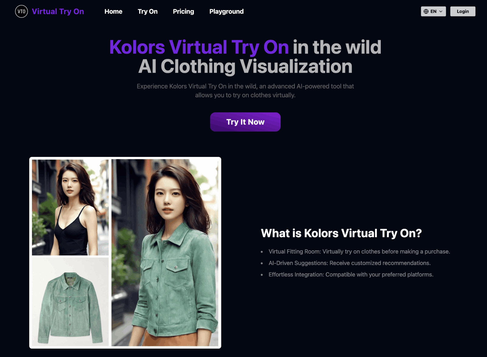 Kolors Virtual Try On — AI虚拟试衣